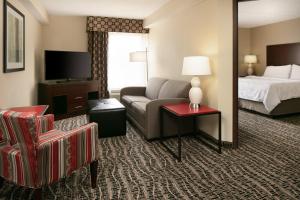 โทรทัศน์และ/หรือระบบความบันเทิงของ Holiday Inn Dubuque/Galena, an IHG Hotel