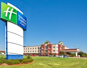 a sign for a hospital in front of a building at Holiday Inn Express Hotel & Suites Canton, an IHG Hotel in Canton