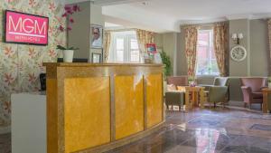 The lobby or reception area at Muthu Clumber Park Hotel and Spa 