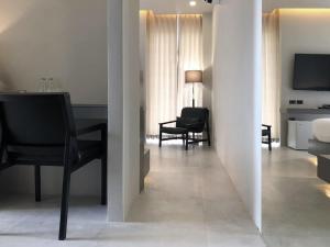 Posezení v ubytování Doowall Hotel