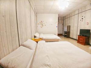 Säng eller sängar i ett rum på Gred House B&B