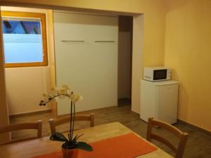 Kuchyň nebo kuchyňský kout v ubytování Apartma Marjetica II.