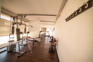 Fitness centrum a/nebo fitness zařízení v ubytování Hotel Estilo MB - Villa Carlos Paz