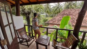 Un balcón o terraza en Bandulas Beach House