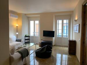 TV a/nebo společenská místnost v ubytování Apartamento Calle Nueva