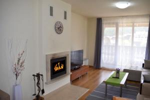 A television and/or entertainment centre at New Inn