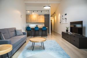 Posezení v ubytování Apartment Hotel Laisve