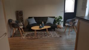 Posezení v ubytování L'Abaca 21