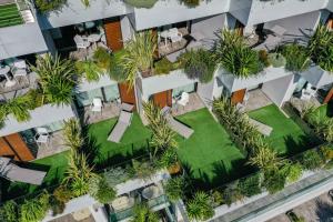 Vonkajšia záhrada v ubytovaní Hotel La Fiorita