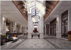 Posezení v ubytování Jin Bei Palace Hotel + 37 fotografií