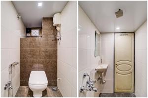 Koupelna v ubytování Hotel Qamar