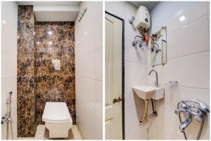 Koupelna v ubytování Hotel Qamar
