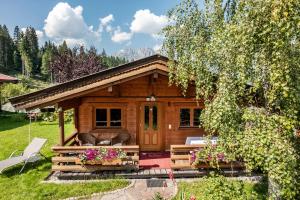 Zahrada ubytování Gartenhotel Rosenhof bei Kitzbühel