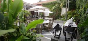 Ogród w obiekcie Suites de Franchy