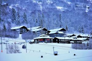 
Alpin Apartments Sørlia om vinteren

