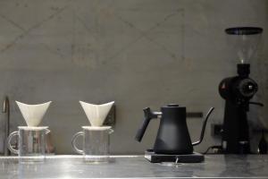 Sadržaji za pripremu kafe i čaja u objektu CoffeeLoft