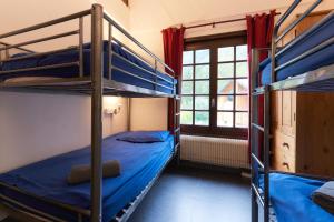 Postel nebo postele na pokoji v ubytování Chamonix Lodge