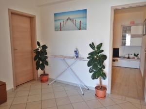 Kuchyň nebo kuchyňský kout v ubytování Apartment Jela at the seafront