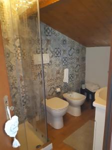 Koupelna v ubytování La casetta nel claustro