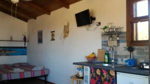 Kuchyň nebo kuchyňský kout v ubytování ECO Affittacamere Casa Maica Eco guesthouse