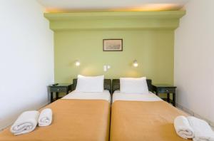 Krevet ili kreveti u jedinici u okviru objekta Sea View Hotel