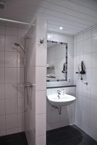 ห้องน้ำของ Gäste und Ferienhof Maas