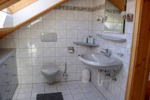 Kopalnica v nastanitvi Appartment Moosbrugger