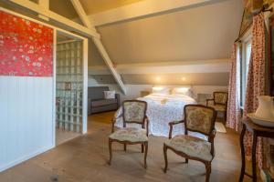 Gasthof Schraevenacker的休息区