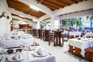 ห้องอาหารหรือที่รับประทานอาหารของ Sol Caribe San Andrés All Inclusive