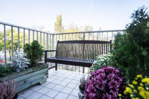 Balkón alebo terasa v ubytovaní Saskasummer