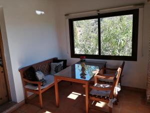 Posezení v ubytování Casita la Herilla