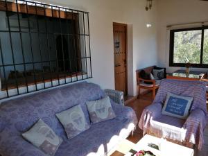 Posezení v ubytování Casita la Herilla