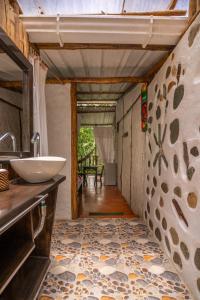 Bathroom sa Posada Turistica Dantayaco