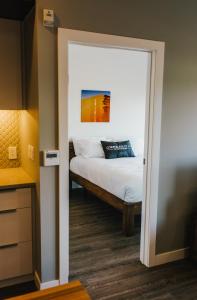 Postelja oz. postelje v sobi nastanitve LXTX Luxury Apartments by Corporate Stays