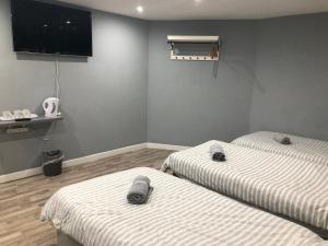 Postel nebo postele na pokoji v ubytování Brownlows Inn