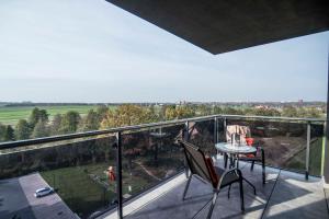 Balkón alebo terasa v ubytovaní Panorama Suite - Top Apartment - Gliwice