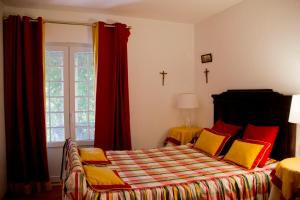 Postel nebo postele na pokoji v ubytování Ribatejo Villa
