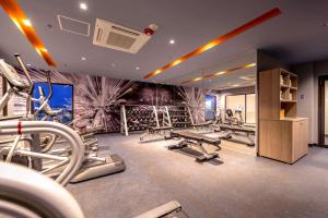 Fitness center at/o fitness facilities sa Comfort Inn Hermosillo Aeropuerto