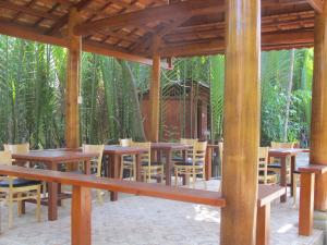 Restaurace v ubytování Homestay Xóm Dừa Nước