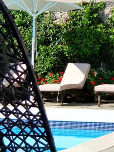 Bazén v ubytování Aeolos Hotel & Villas - Pelion nebo v jeho okolí