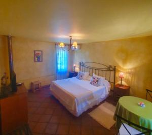 Katil atau katil-katil dalam bilik di Hotel Posada Colchagua