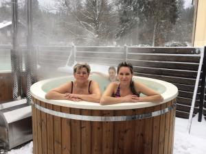 Hosté ubytování Wellness Penzion Stonozka