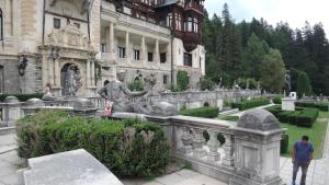 Zahrada ubytování Sinaia Relax Residence