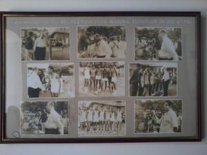 a framed picture of a group of people at Koder House in Cochin
