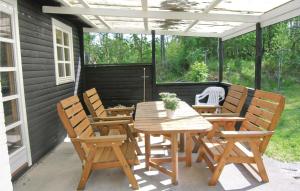 Patio nebo venkovní prostory v ubytování Holiday Home Hedelunden