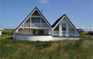 VestervigにあるNice Home In Vestervig With 4 Bedroomsの草原の頂上の家