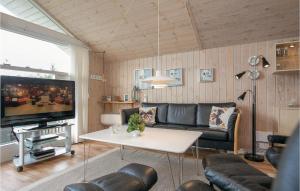 TV a/nebo společenská místnost v ubytování Holiday Home Olgavej Iv