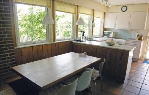 Η κουζίνα ή μικρή κουζίνα στο Holiday Home Søndervænge