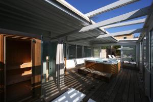 Balkón nebo terasa v ubytování Hotel Villa San Michele