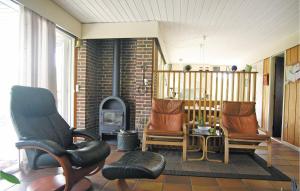 Χώρος καθιστικού στο Holiday Home Søndervænge +4 φωτογραφίες